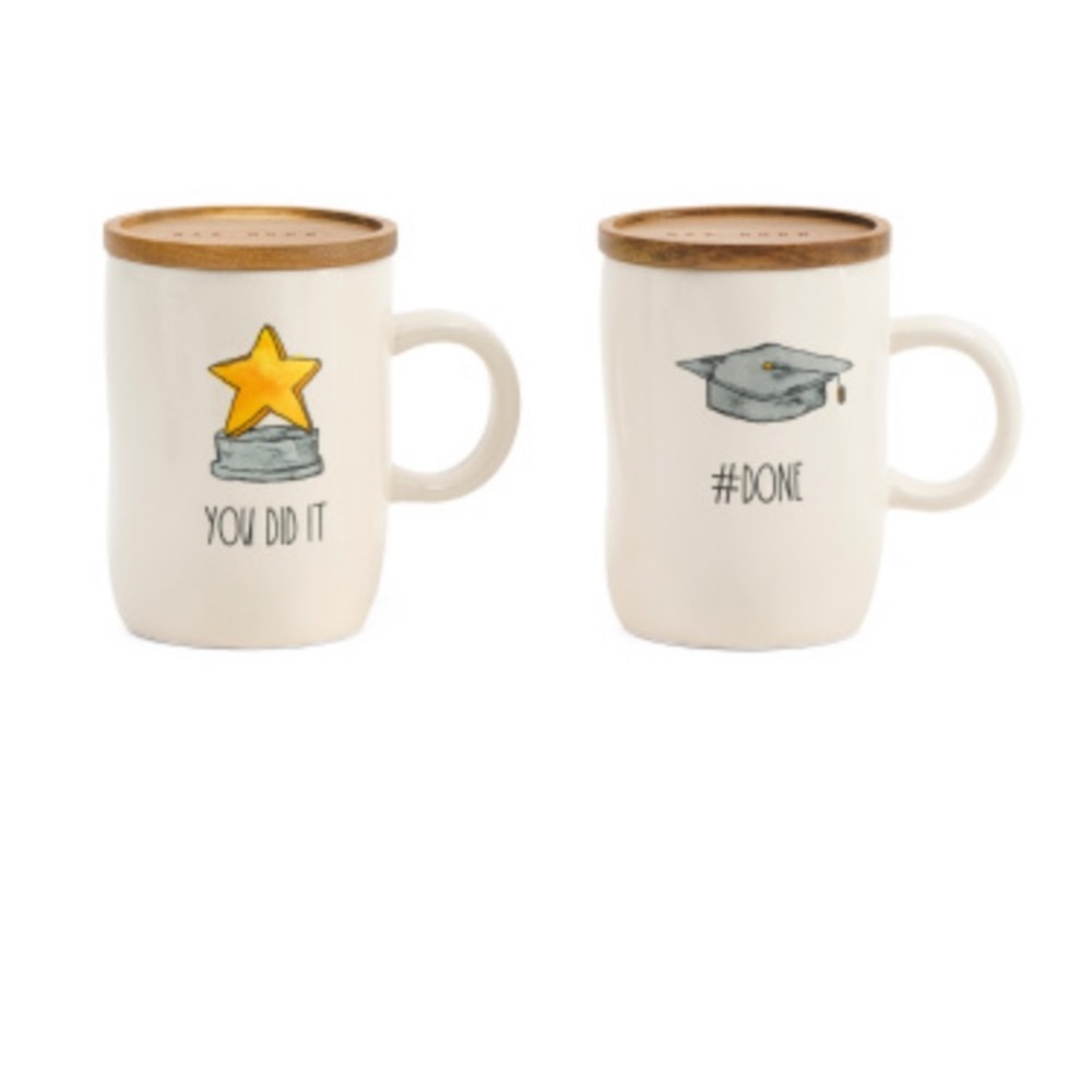 NIB Rae Dunn Graduation Mug Set